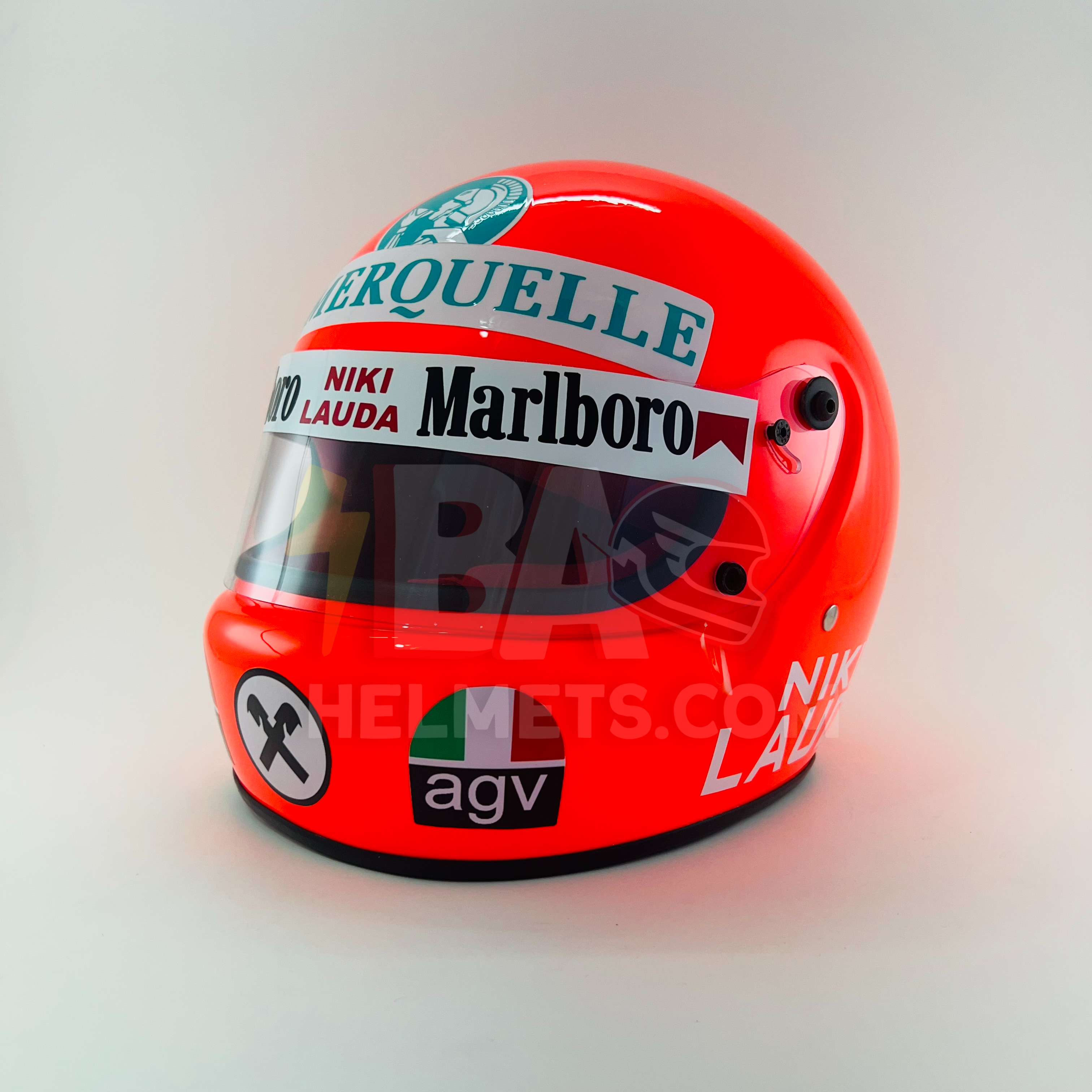 1975 Niki Lauda F1 Helmet